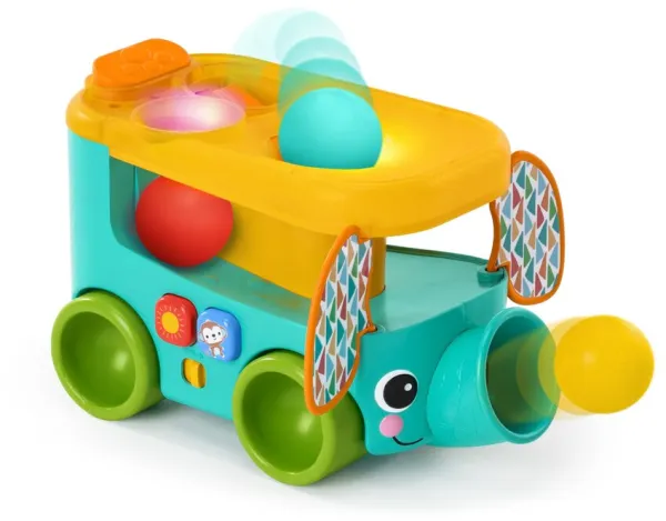 Pop & Roll Safari Bus bold legetøj