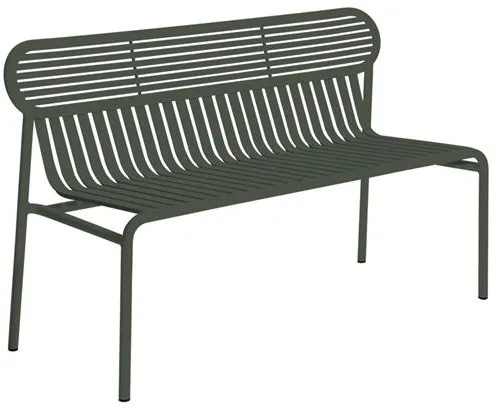 Petite Friture WEEK-END Bænk Glas Grøn