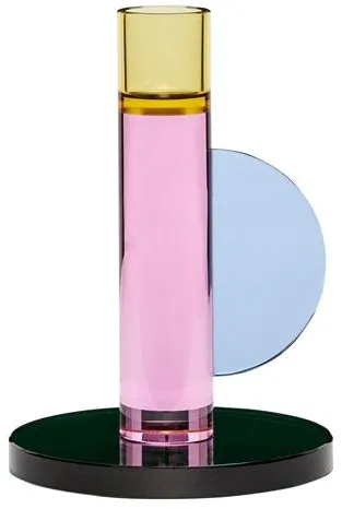 Hübsch Astro Lysestage Lyserød