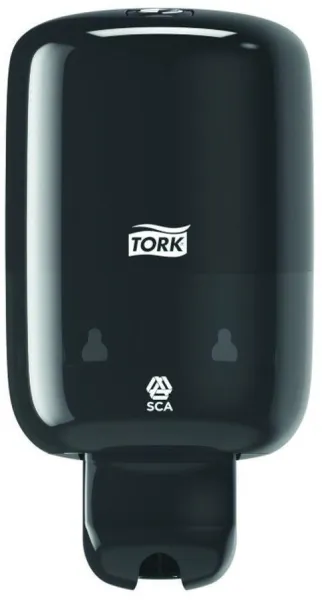 Tork S2 mini dispenser, 0.5 L, sort ABS plast